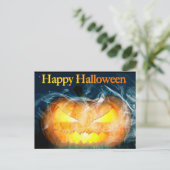 Carte Postale Halloween Jack-0 lanterne (Debout devant)