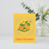 Carte Postale Halloween Jack O'Lanterns (Debout devant)