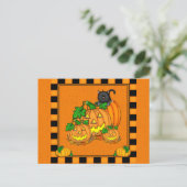 Carte Postale Halloween Jack O'Lanterns (Debout devant)