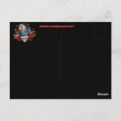 Carte postale Halloween/Joker (Dos)