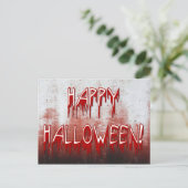 Carte postale Halloween joyeuse (Debout devant)