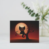 Carte Postale Halloween Kitten (Debout devant)