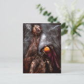 Carte Postale Halloween - Le cavalier sans tête (Debout devant)