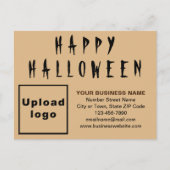 Carte postale Halloween Light Brown (Devant)