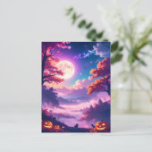 Carte Postale Halloween magique moderne (Debout devant)