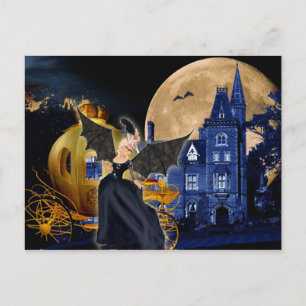 Carte Postale Halloween Marie Antoinette Sociere Diabolique