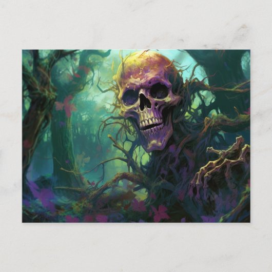 Carte postale Halloween Monster (Devant)