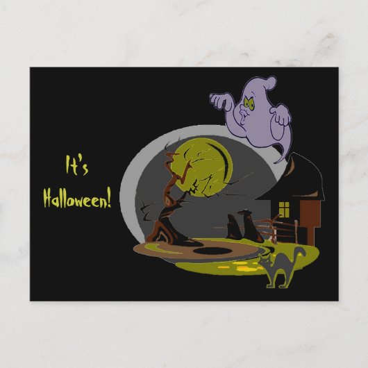 Carte postale Halloween Night (Devant)