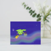 Carte Postale Halloween nuit de plaisir. (Debout devant)