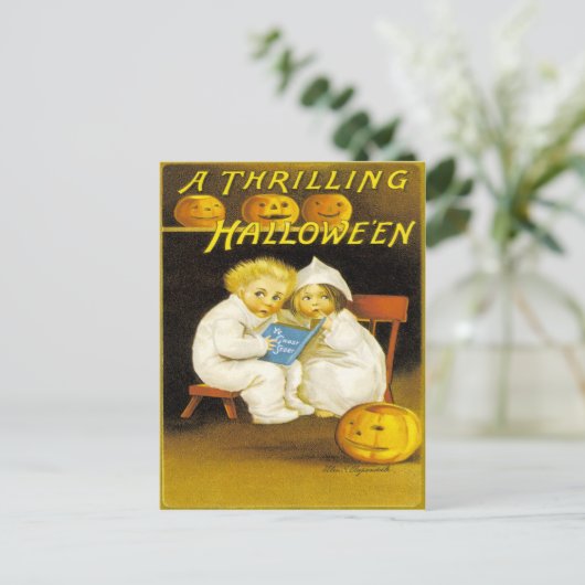 Carte Postale Halloween palpitant (Debout devant)