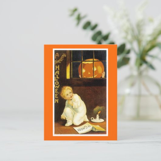 Carte Postale Halloween palpitant (Debout devant)