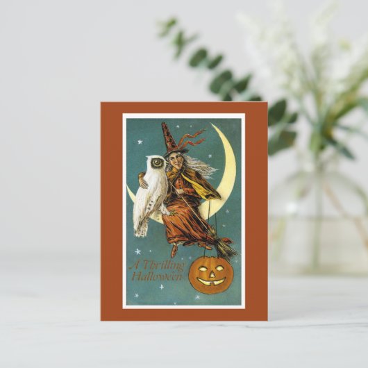 Carte Postale Halloween palpitant (Debout devant)