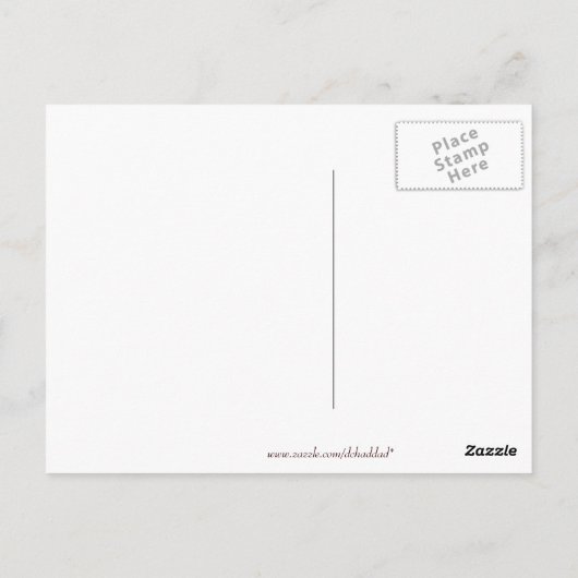 Carte Postale Halloween palpitant (Dos)