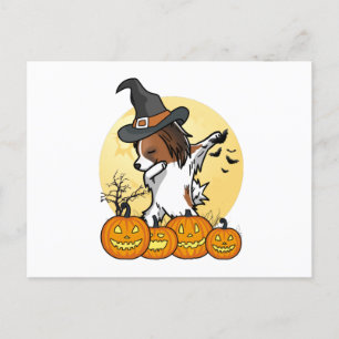 Carte Postale Halloween Papillon Dabbing