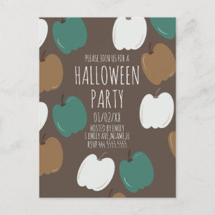 Carte postale Halloween Party Fall Citrouille Eart