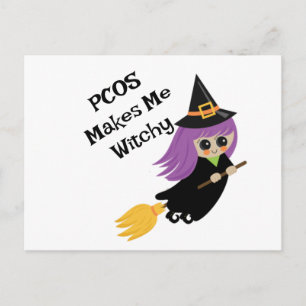 Carte Postale Halloween PCOS me fait la cuisine
