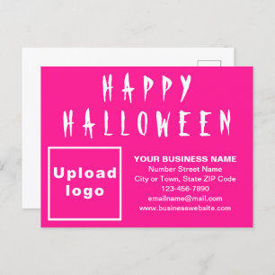 Carte postale Halloween Pink