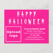 Carte postale Halloween Pink (Devant)