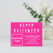 Carte postale Halloween Pink (Debout devant)