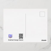 Carte postale Halloween Pirate Flag & Ghosts Gold  (Verso)