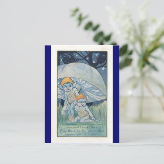 Carte Postale halloween postcard (Debout devant)