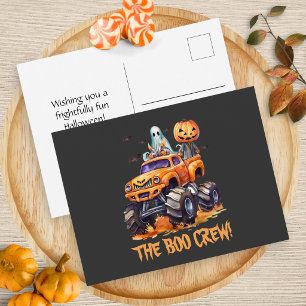 Carte postale Halloween pour enfants de la joyeuse
