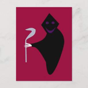 Carte postale Halloween Reaper Grim