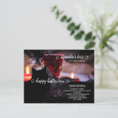 Carte postale Halloween Recette Cocktail (Debout devant)