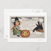 Carte Postale Halloween SaletingCrows (Devant / Derrière)