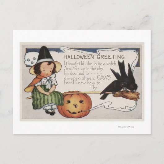 Carte Postale Halloween SaletingCrows (Devant)