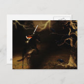 Carte postale Halloween sans tête (Devant / Derrière)