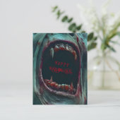 CARTE POSTALE HALLOWEEN SCARY MONSTER COSTUME PARTI (Debout devant)