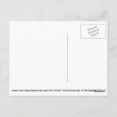 Carte Postale Halloween, sorcières, noir, chat, chaud, ballon (Dos)