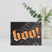Carte postale Halloween SpiderWeb (Debout devant)