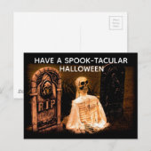 Carte Postale Halloween Spooktaculaire (Devant / Derrière)