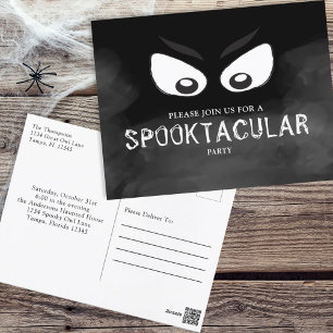 Carte Postale Halloween Spooktacular Fantastique Épouvantable Am