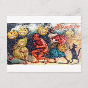 Carte Postale Halloween très effrayant