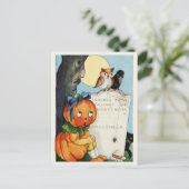 Carte postale Halloween vintage (Debout devant)