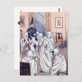 Carte Postale Halloween vintage - (Devant / Derrière)