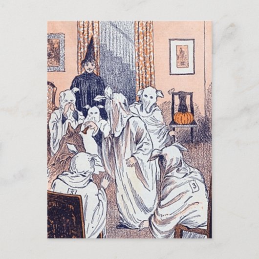 Carte Postale Halloween vintage - (Devant)