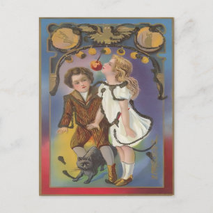 Carte Postale Halloween vintage