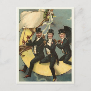 Carte postale Halloween vintage