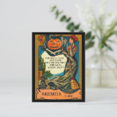 Carte Postale Halloween vintage (Debout devant)