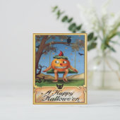 Carte postale Halloween vintage (Debout devant)