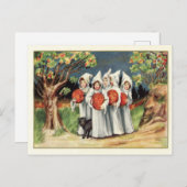 Carte Postale Halloween vintage (Devant / Derrière)