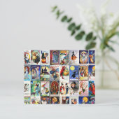 Carte Postale Halloween vintage (Debout devant)