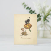 Carte Postale Halloween vintage (Debout devant)