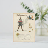 Carte Postale Halloween vintage (Debout devant)