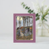 Carte Postale Halloween vintage (Debout devant)