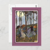 Carte Postale Halloween vintage (Devant / Derrière)